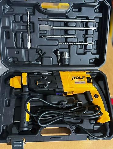 Перфоратор ROLF MODEL TOP-3.28 в кейсе (сетевой) Комплектация: -