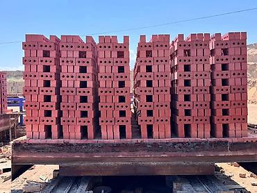 Строительный кирпич: Пустотелый, дырчатый, Жженый кирпич, Полублок, 250×120×88 — 4