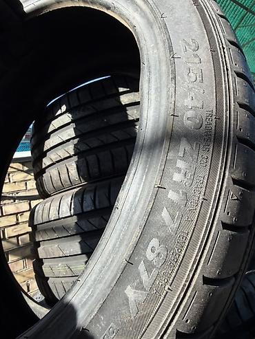 aeolus e70: Шины 215 / 40 / R 17, Лето, Б/у, Комплект, Легковые, Корея, Kumho — 3