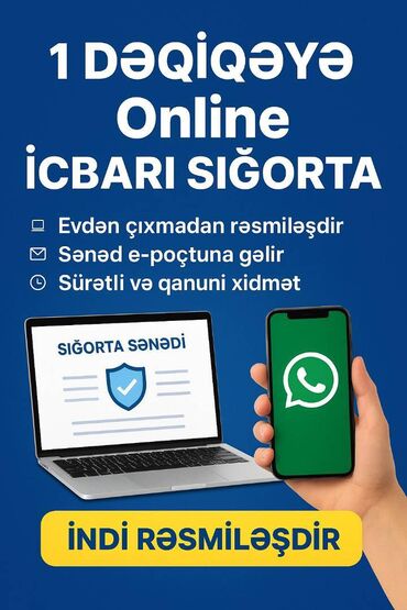Əyləncə, idman: “1 Dəqiqəyə İcbari Sığortan Hazır – Evdən Çıxmadan!” ⚡ Online İcbari