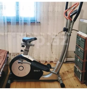 Перчатки: Elliptik trenajor və velotrenajor funksiyalarını birləşdirən hibrid