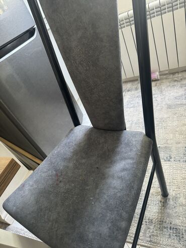 стулья без спинки: Комплект офисной мебели, Стул, цвет - Синий, Б/у