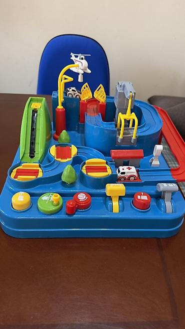 marble run: Игровой набор «Трасса с препятствиями» 3+; ребенок не играл, новая — 4