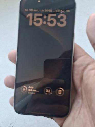iphone d: IPhone 15 Pro Max, Б/у, 256 ГБ, Natural Titanium, 80 % — 7
