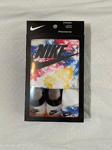 sarı bodilər: Uşaq dəsti, Uniseks, 3 - 6 ay, Nike — 4