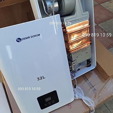 sensor pitiminutka: DEMIRDÖKÜM turbufanlı qaz suqızdırıcısı – 32L - Qazla işləyən ani — 3