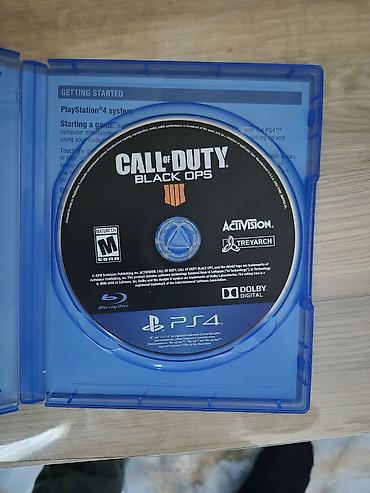 playstation aparatı: Məhsul: Call of Duty: Black Ops 4 – PS4 (Blu-ray disk və orijinal — 3