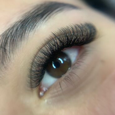 наращивание ресниц с выездом на дом: Кирпиктер, Голливуд, Классика, 2D, Гипоаллергендик материалдар