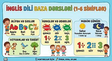 Məktəblilər üçün “İngilis dili baza dərsləri” (1–6 siniflər üçün baza
