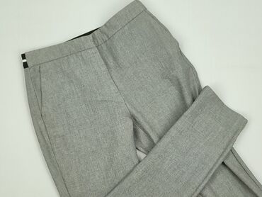 biale spodnie reserved: Zara, Material trousers for women, size S