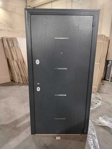 Giriş qapıları: Mənzil üçün Yeni Giriş qapısı Zamok ilə, Zəmanətli, Pulsuz quraşdırma, Pulsuz çatdırılma — 6