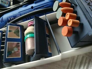 Električne brusilice: Multifunkcionalna mini brusilica GEKO G81220 – set od 300 delova — 10