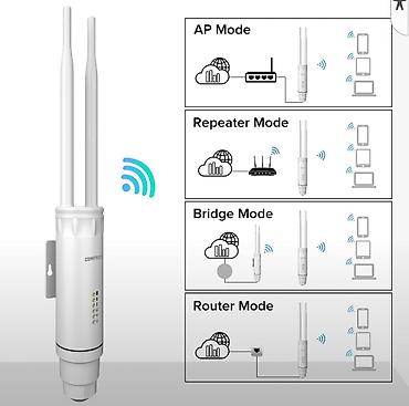modem satisi: MODEM üçün WIFI uzadıcı( 300 metrə qədər) REPİTOR "COMFAST AC1200 — 5