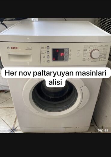 Кондиционеры: Xidmət: Paltaryuyan maşınların alınması - Hər növ paltaryuyan