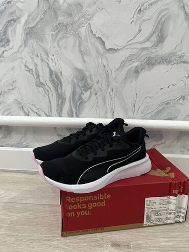 Кроссовки и спортивная обувь: Мужские кроссовки, 42, Puma, Новый, цвет - Черный, Самовывоз, Бесплатная доставка, Платная доставка