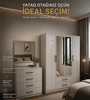 Yataq otağı üçün zövqlü mebel dəsti - Minimalist və müasir dizayn - lalafo.az -da Yataq otağı üçün zövqlü mebel dəsti - Minimalist və müasir dizayn -