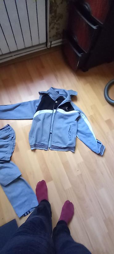 Kişi geyimləri: İdman dəsti, Adidas, 3XL, rəng - Boz — 4