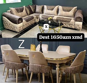gence mebel instagram: Yeni, Künc divan, Qonaq otağı üçün, Açılmayan — 1