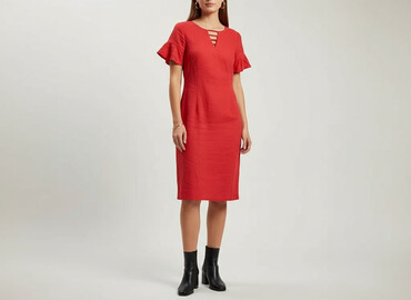 sukienka w stylu rustykalnym zara: Women`s dress, size M