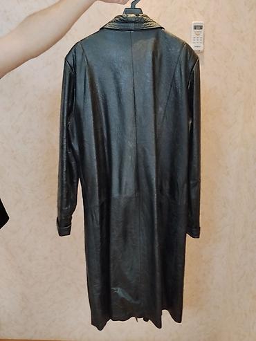 qadınlar ucun dəri plaşlar: Palto, Next, 2XL, rəng - Qara — 3