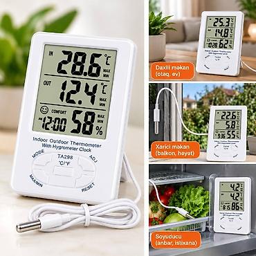 Termometr TA-298 Termometr TA-298 – Yüksək Dəqiqliklə Temperatur və