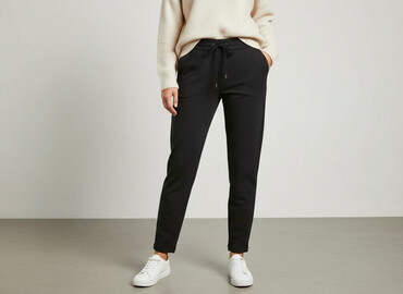 czerwone spodnie h m: Vero Moda, Spodnie materiałowe damskie, rozmiar XS