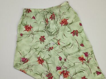 zielone spódnice w kwiaty: Spodnie 3/4 Damskie, S, stan - Bardzo dobry