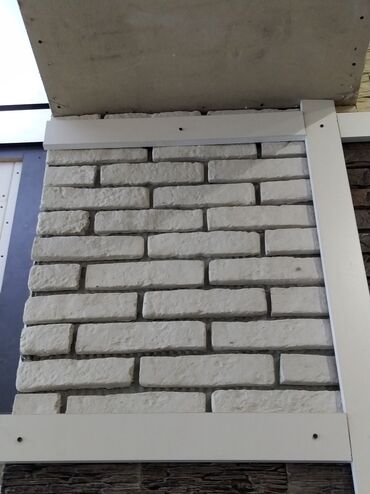 resotka sekilleri: Ağ dekorativ kərpic panelləri - İç və çöl divarlarının bəzədilməsi