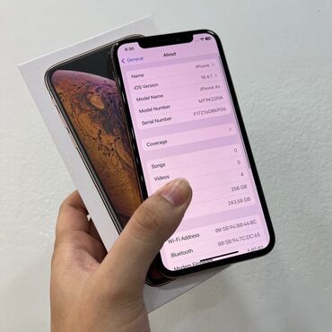 13 pro max case: IPhone Xs, 256 GB, Qızılı, Face ID