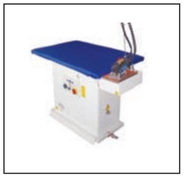швейный цех утюг: Гладильная доска с вакуумом, встроенным парогенератором и 2 утюгами
