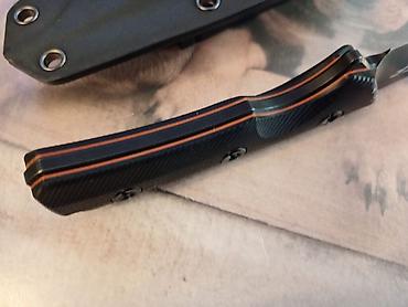 Lov i ribolov: Fiksni nož Eafengrow EF125 - Oštrica: drop-point profil, fabrički — 10