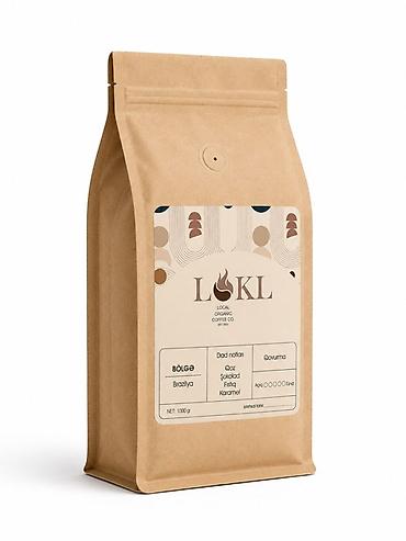 alça satışı 2023: LOKL Coffee Co. – Brazil Santos təbii qəhvə dənələri - Mənşə — 1