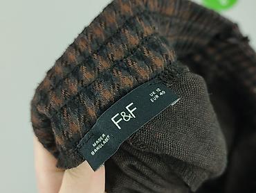 trousers: F&F, Spodnie materiałowe damskie, rozmiar M — 4