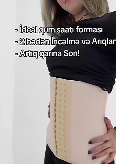 sovet saati: Qarın formalaşdırıcı korset – bel forması üçün - Qum saatı silueti — 1