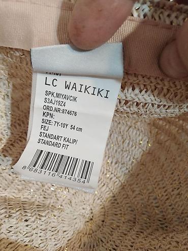 igračka dumpling: Dečiji letnji šešir LC Waikiki – model sa mačjim licem - Brend: LC — 4