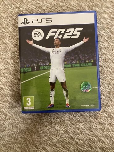 ps5 kiraye: PS5 üçün EA Sports FC 25 disk Bartere ustunluk verirem. Qeyd