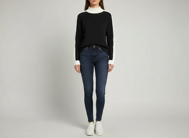 bonprix swetry wyprzedaż: Bpc bonprix collection, Sweter damski, rozmiar M