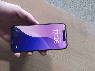 мобильные телефоны в оше: IPhone 15 Pro, Колдонулган, 128 ГБ, Кара, Кабель, 87 %