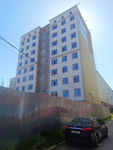 бишкек квартира за месяц: 2 комнаты, 63 м², Элитка, 9 этаж, ПСО (под самоотделку)