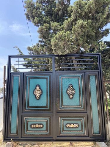Həyət darvazaları: Yeni Dəmir Həyət darvazası, 3 m, Mexaniki, Qapı ilə, rəng - Qara, Kredit yoxdur, Ödənişli quraşdırma, Ünvandan götürmə, Ödənişli çatdırılma, Rayonlara çatdırılma -da lalafo.az — 10 Həyət darvazaları: Yeni Dəmir Həyət darvazası, 3 m, Mexaniki, Qapı ilə, rəng - Qara, Kredit yoxdur, Ödənişli quraşdırma, Ünvandan götürmə, Ödənişli çatdırılma, Rayonlara çatdırılma — 10