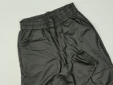 reserved spodnie z eko skóry: Material trousers for women, size L