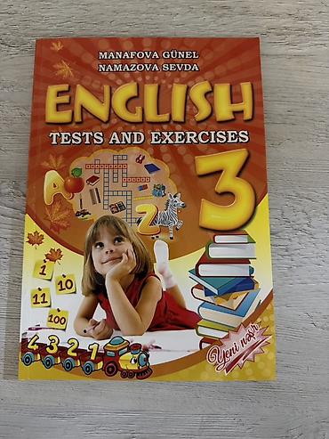Школьные учебники: “English Tests and Exercises 3” – ibtidai siniflər üçün ingilis dili — 1