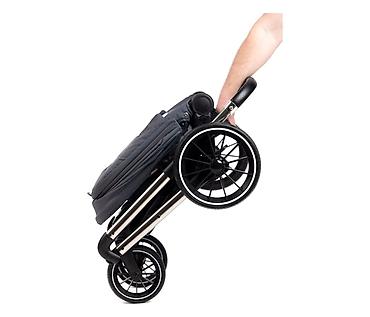 starke 2022: BBO kolica za bebe 3u1 FlexiTrio – GREY (SKU: 6567-GREY-80) Kompletan — 9