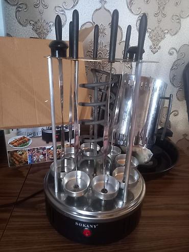 kasa aparati: Salam az işləb Sokany SK-6113 elektrik şiş kababı aparatı — 3