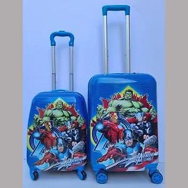 Rančevi, torbe i koferi: Dečji koferi Marvel Avengers – set 2 komada - Dizajn: motivi — 15