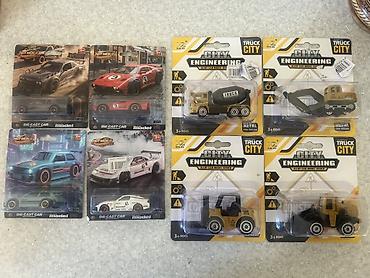Uşaq oyuncaqları – die-cast metal maşın kolleksiyası Məhsul təsviri