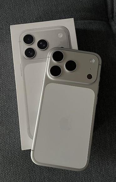 IPhone 17Pro Max (Silver) Физ сим +Е сим Акб 99% 512 гб В комплекте