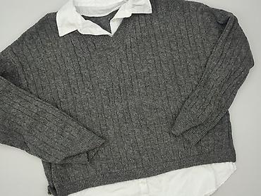 sweter pod koszule: Sweter damski, rozmiar 8XL — 1
