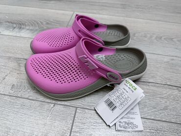 белорусская обувь бишкек ярмарка: Сабо, 38, Crocs, Новый, цвет - Розовый, Платная доставка, Бесплатная доставка, Самовывоз