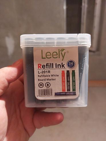 lovhə: Leely Refill Ink L-201R – ağ lövhə markerləri üçün doldurulan mürəkkəb — 1